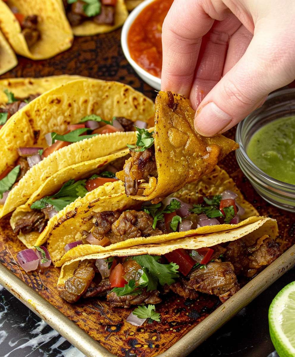 Crispy Beef Tacos