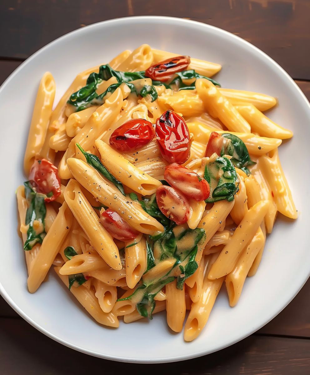 Spinach Tomato Pasta