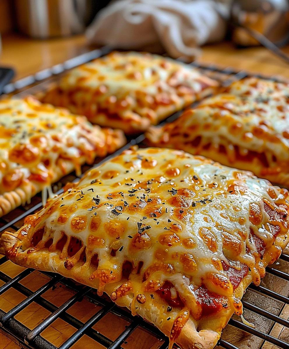 Cheesy Pizza Pockets