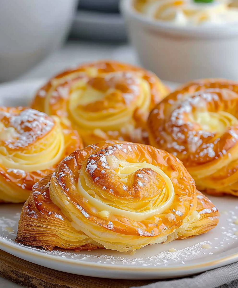 Puff Pastry Cheese Danish