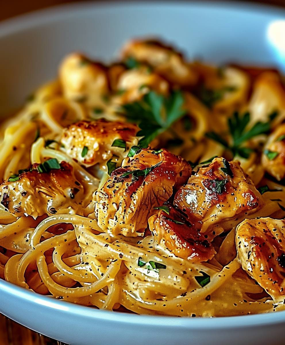Cowboy Butter Chicken Linguine
