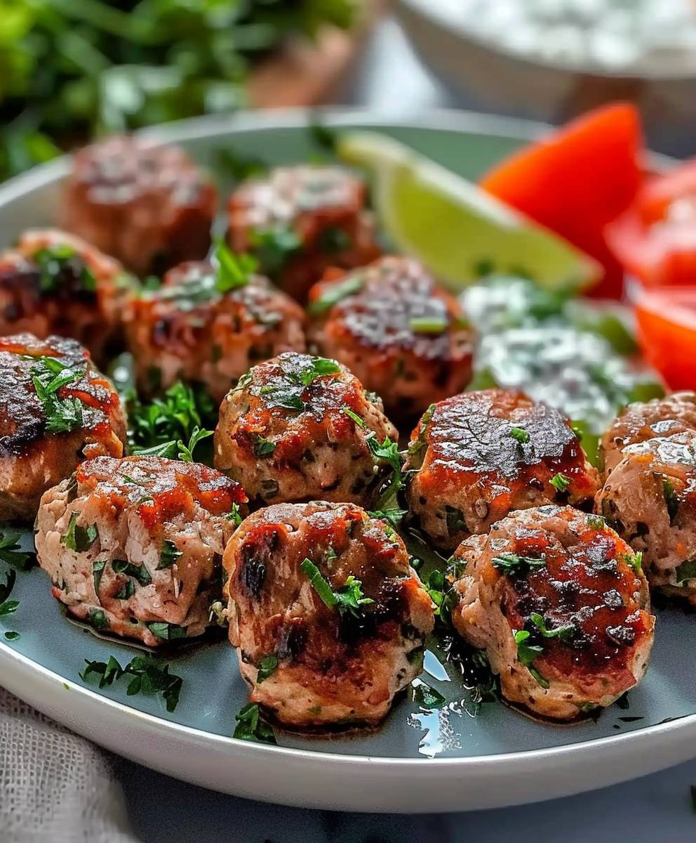 Greek Turkey Meatballs
