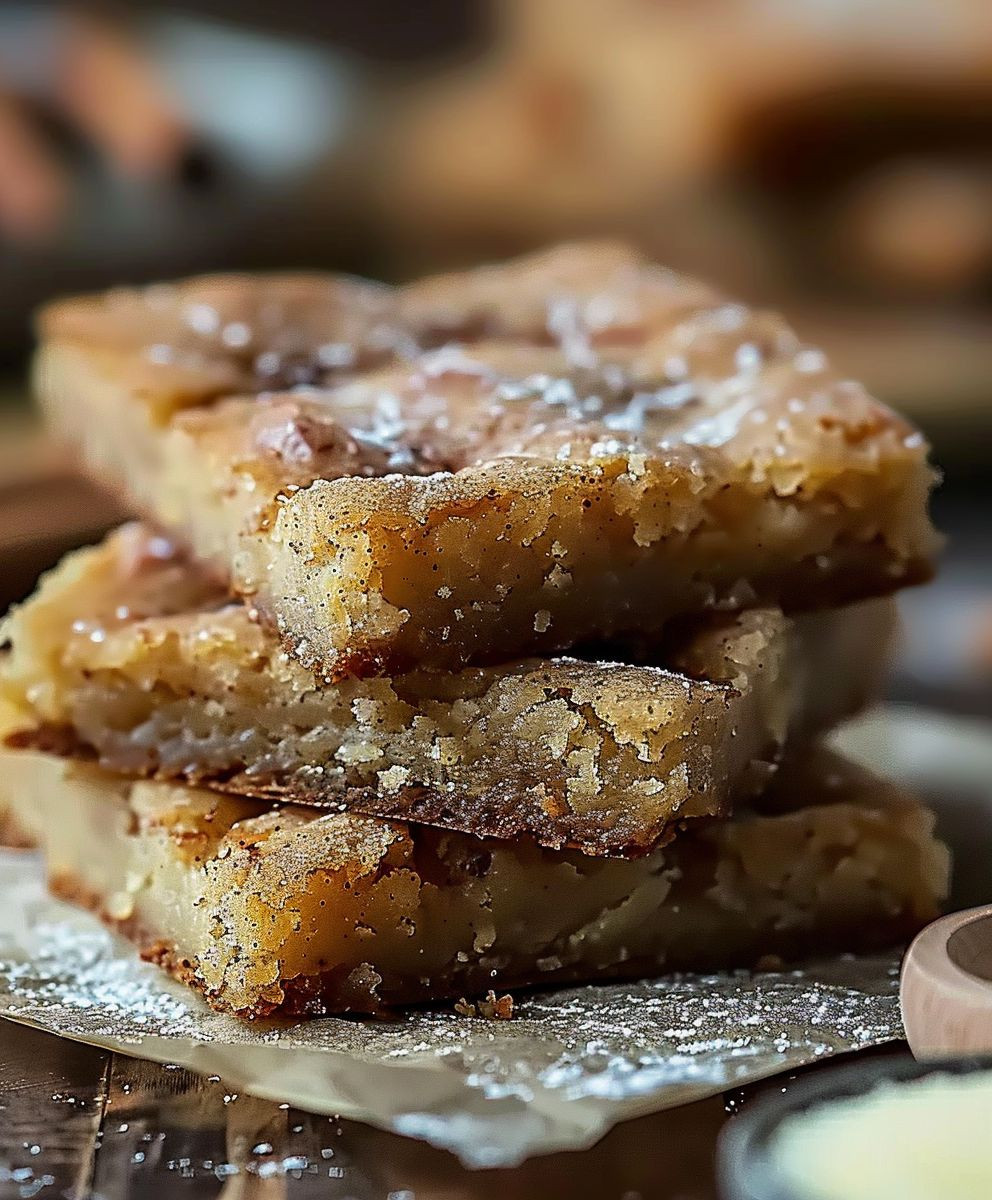 Honey Cinnamon Blondies