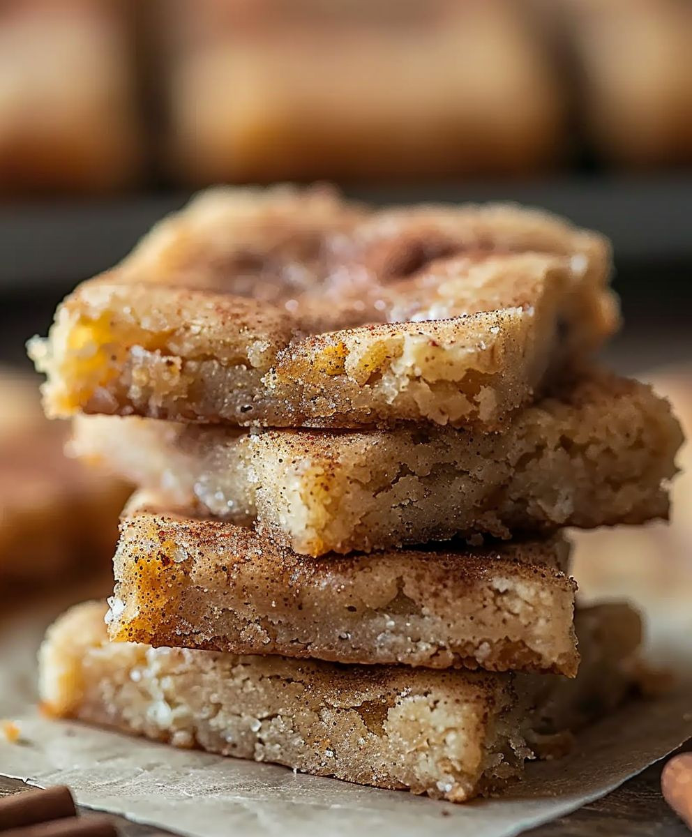 Honey Cinnamon Blondies