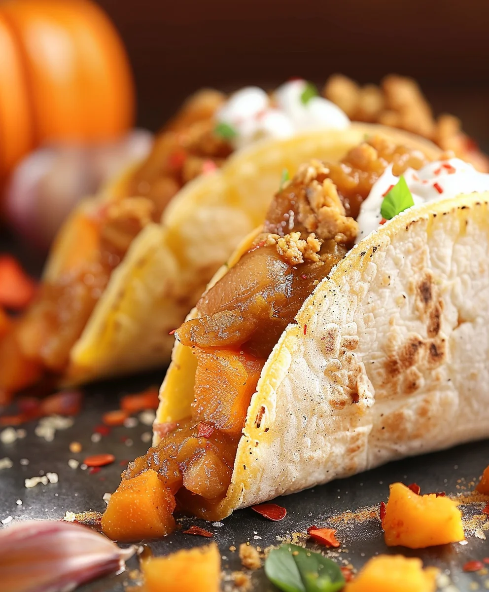 Easy Pumpkin Pie Tacos – The Ultimate Fall Dessert Twist!