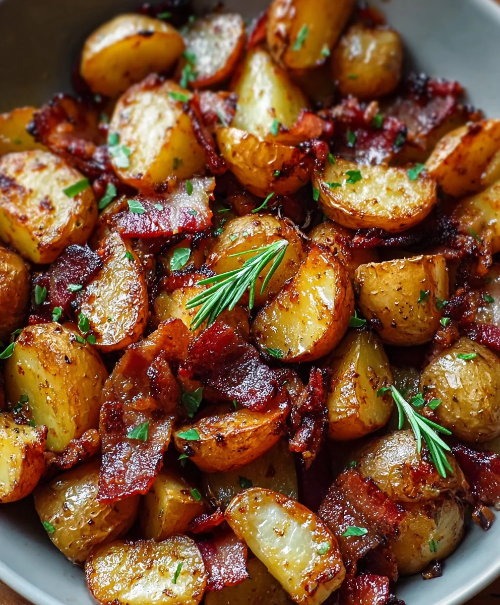 Crispy Beef Bacon Honey Roasted Potatoes: A Delicious Recipe!