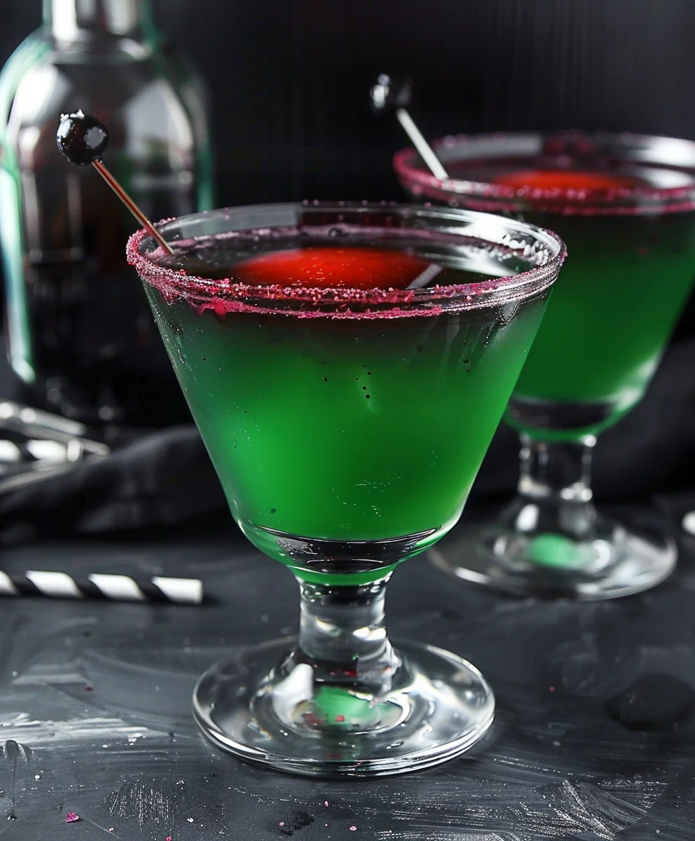 Beetlejuice Cocktail: Spooky Non-Alcoholic