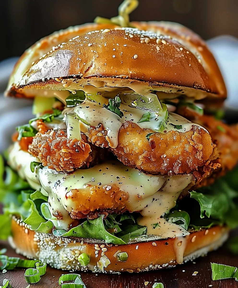 Crispy Chicken Caesar Sandwich: Secret Recipe Revealed!
