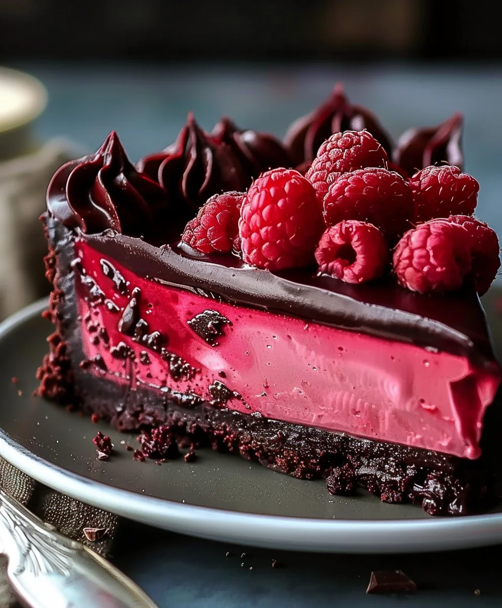 Dark Chocolate Raspberry Cheesecake: A Dessert Must-Try!