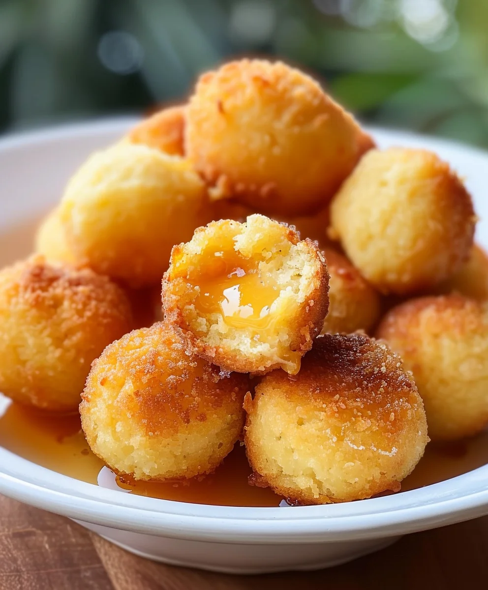 Honey Butter Cornbread Poppers: Sweet & Savory Bites!