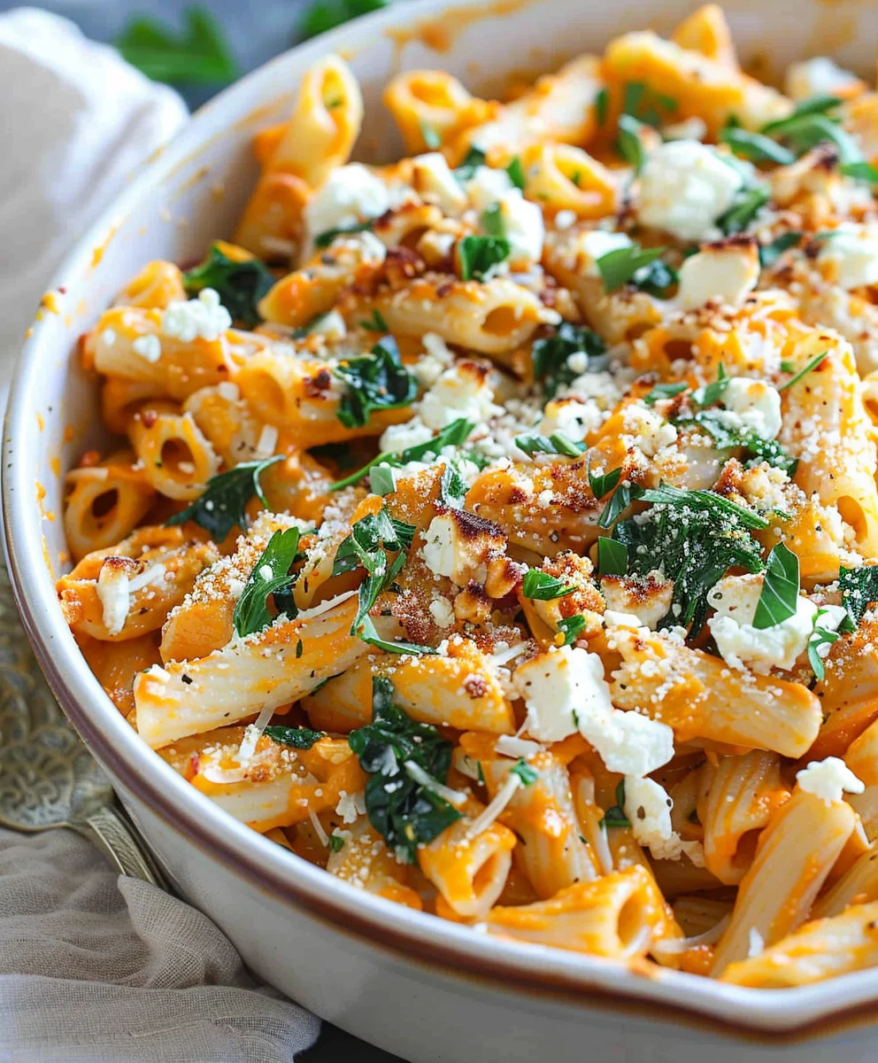 Pumpkin Feta Pasta Recipe: Creamy, Tangy & Easy Dinner!