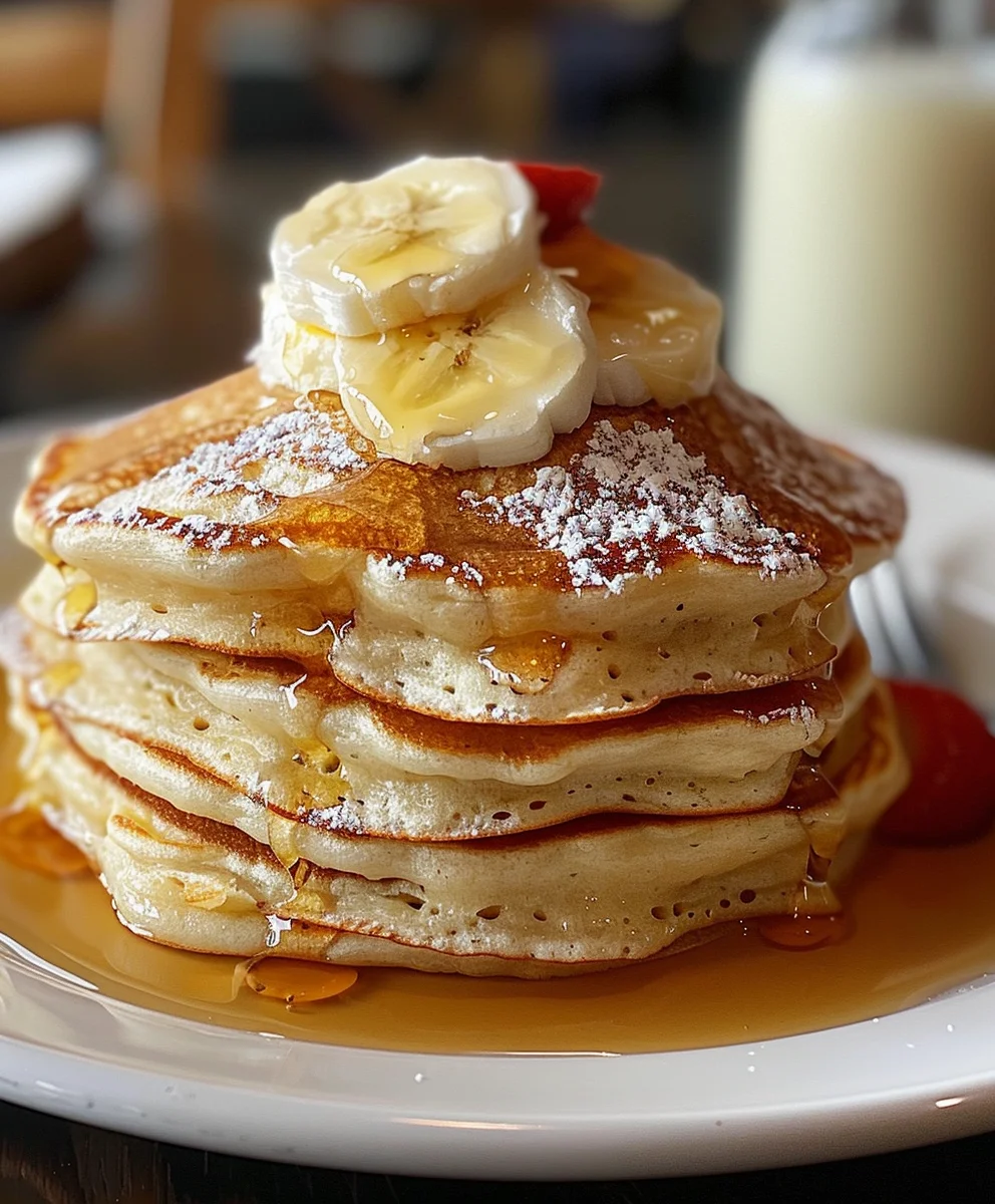 Sweet Coconut Cream Pancakes Recipe