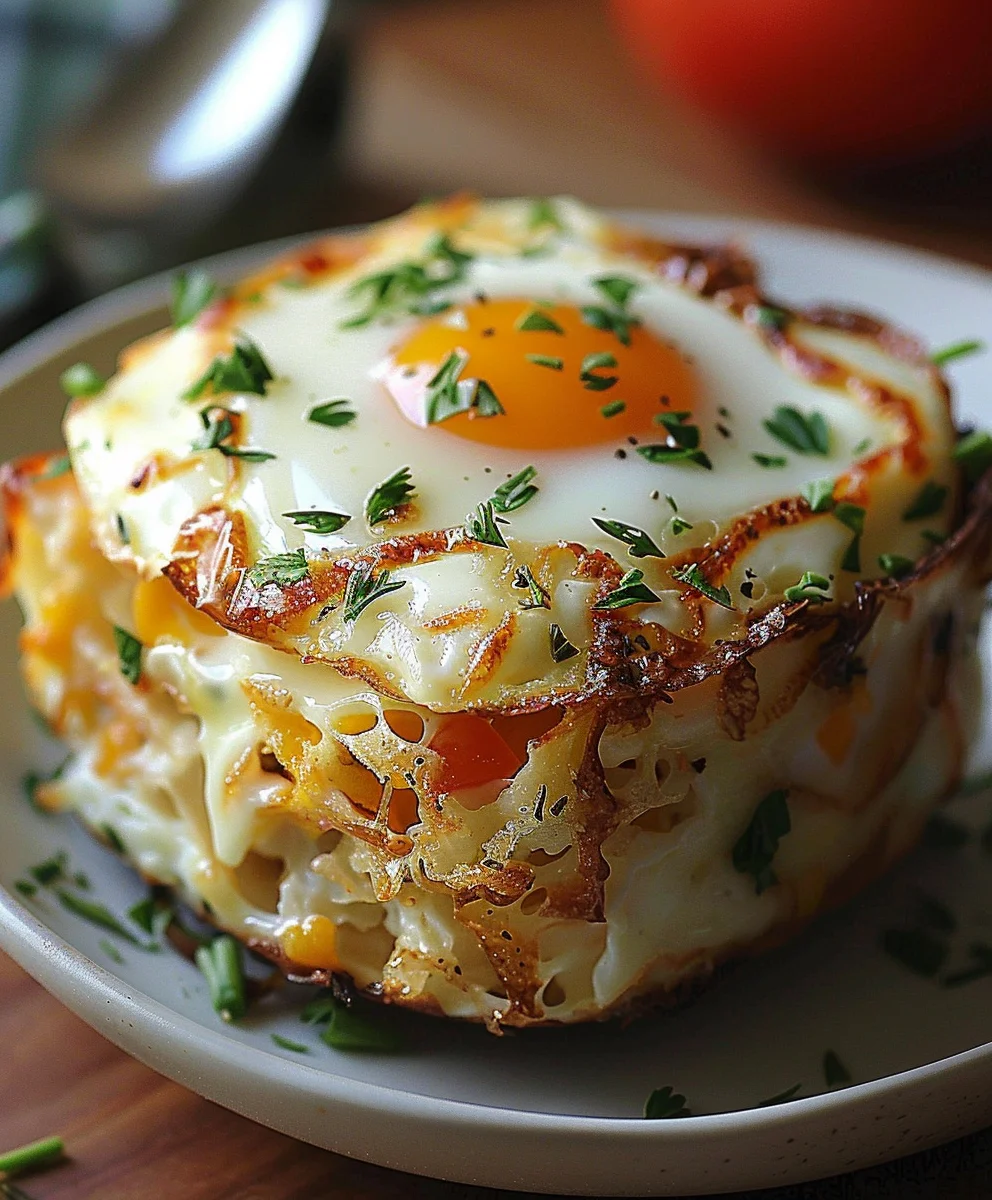 Baked Eggs Napoleon: Easy & Delicious Brunch Recipe!
