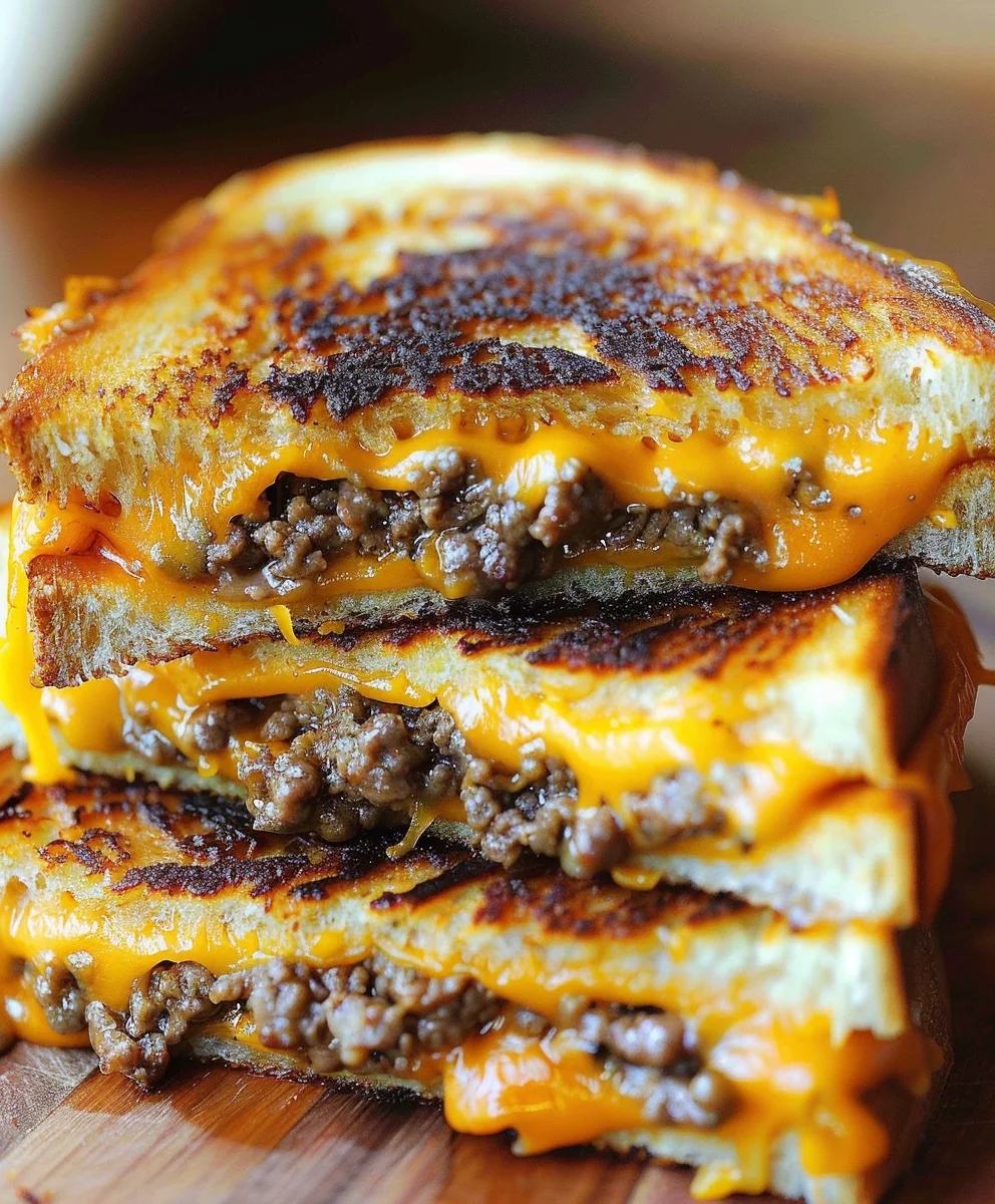 Grilled Cheese Patty Melts