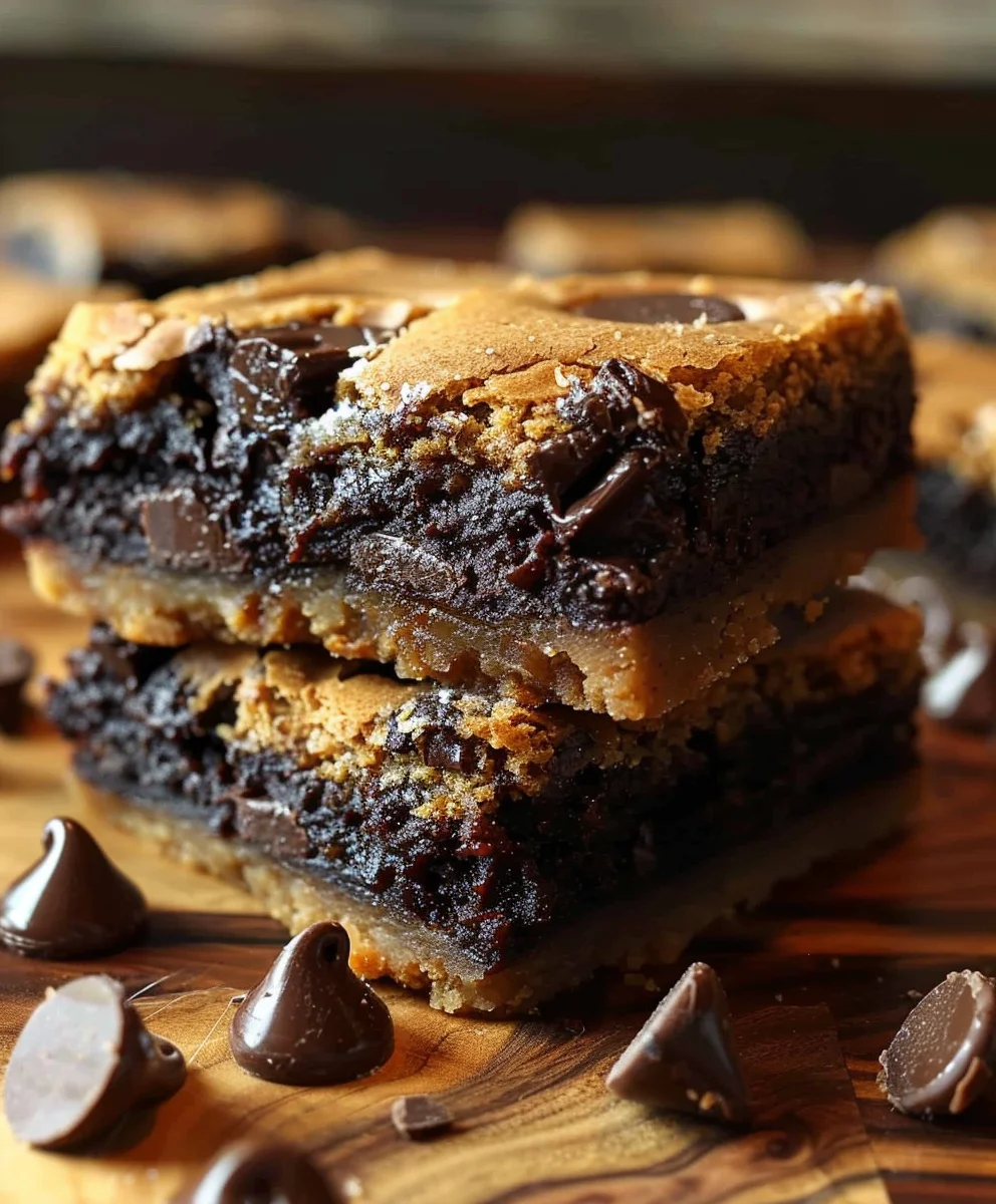 Slutty Brownies Cookie Dough