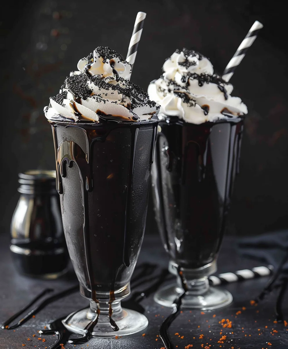 Easy Black Milkshake: Dark, Creamy & Mysteriously Delicious!