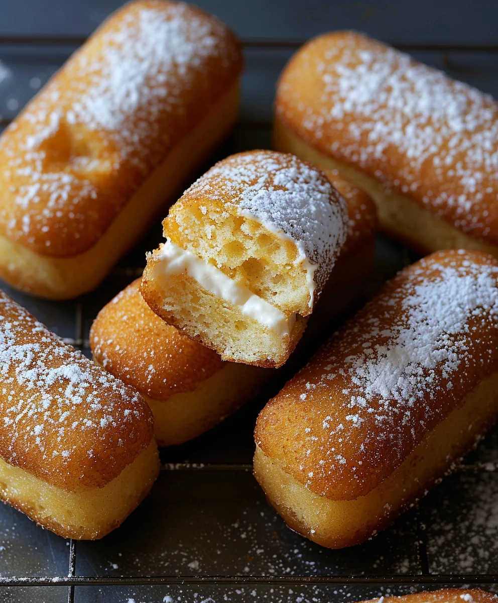 Homemade Twinkies Recipe: Sweet & Creamy Golden Cakes
