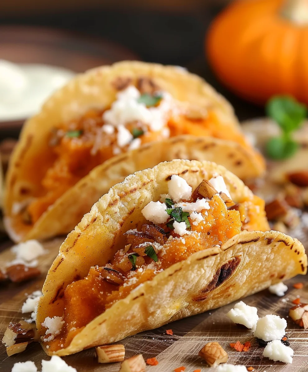 Easy Pumpkin Pie Tacos – The Ultimate Fall Dessert Twist!