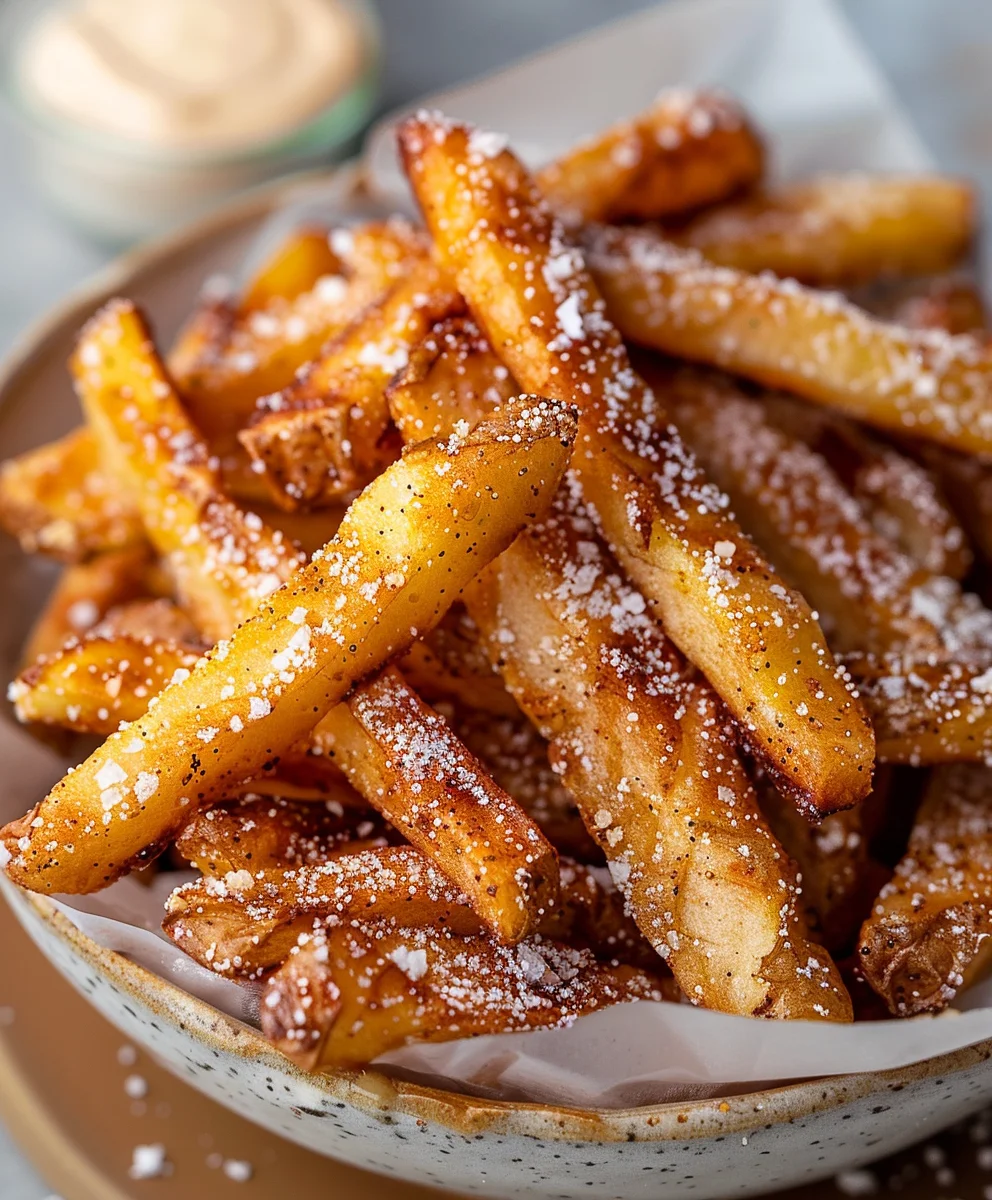 Air Fryer Apple Fries