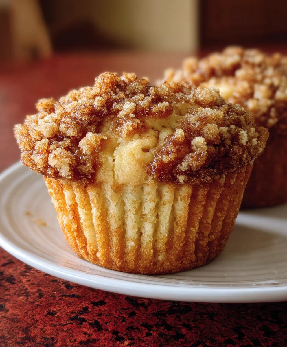 Best Homemade Apple Cinnamon Streusel Muffins Recipe