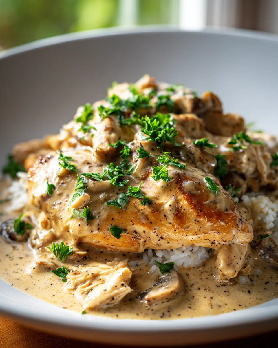 Easy Crockpot Chicken And Gravy: Comfort Food Dinner!