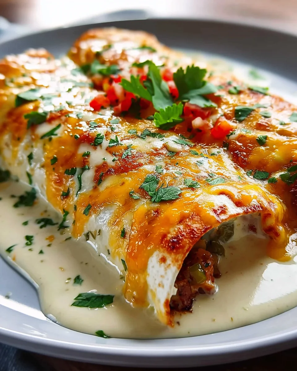 Ultimate Jalapeno Popper Cheesy Chicken Enchiladas