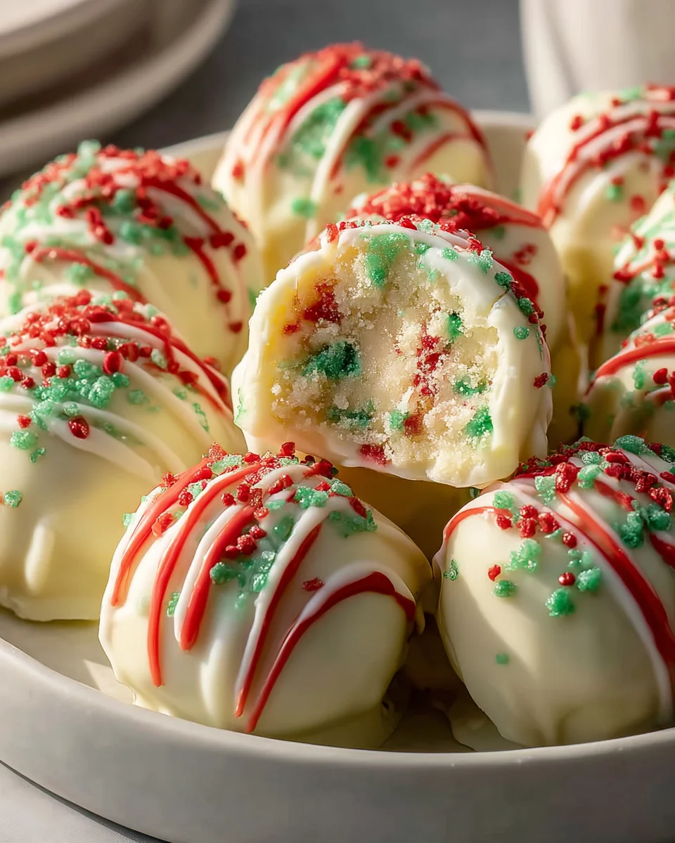 Easy Christmas Tree Cake Truffles: Perfect Holiday Dessert
