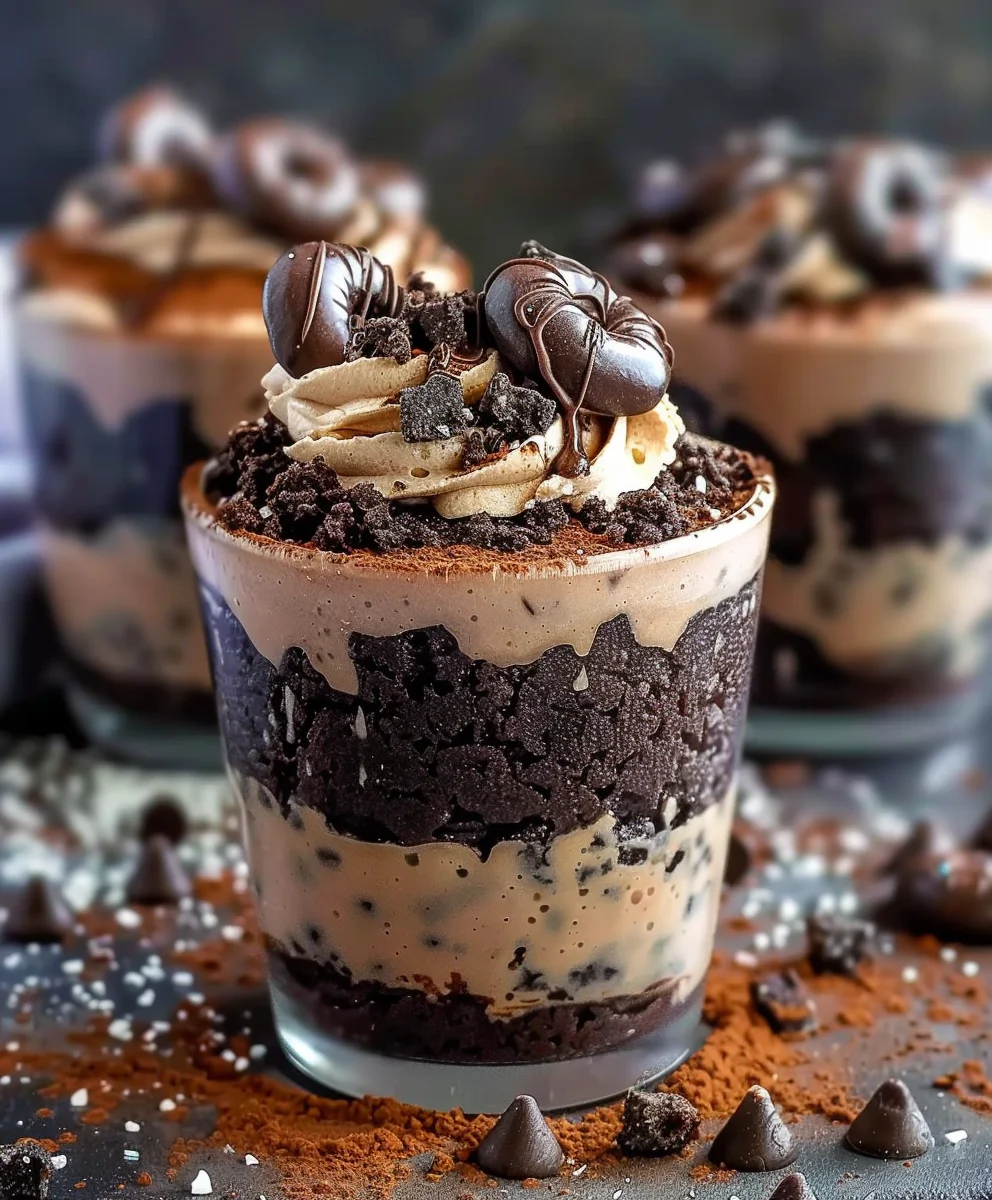 Spooky Fun Graveyard Dirt Cake Cups - Easy Halloween Dessert