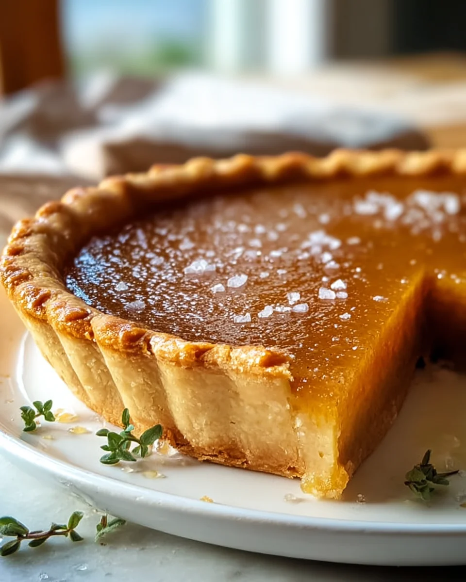 Salted Honey Pie Recipe: Sweet & Salty Dessert Perfection