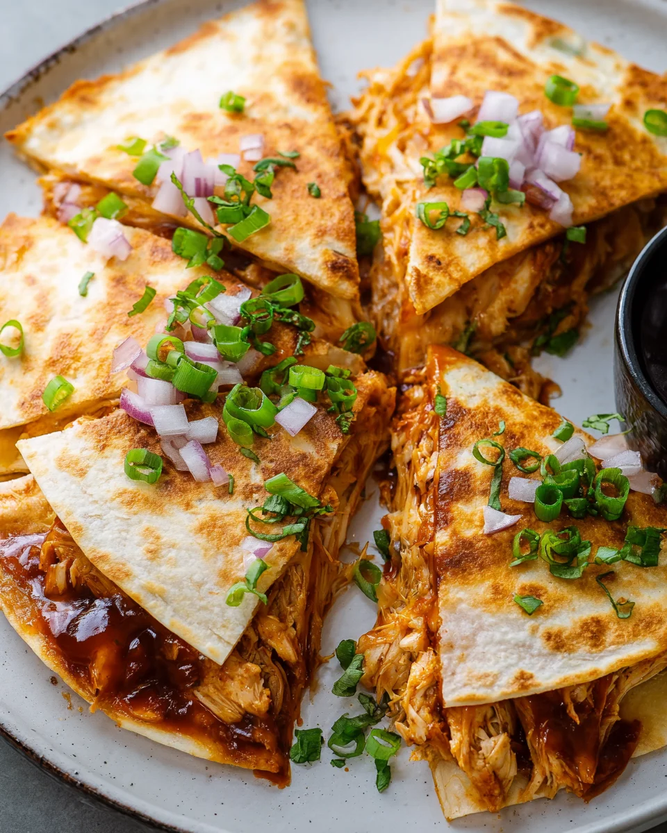 Easy BBQ Chicken Quesadillas – Your New Favorite Dinner!