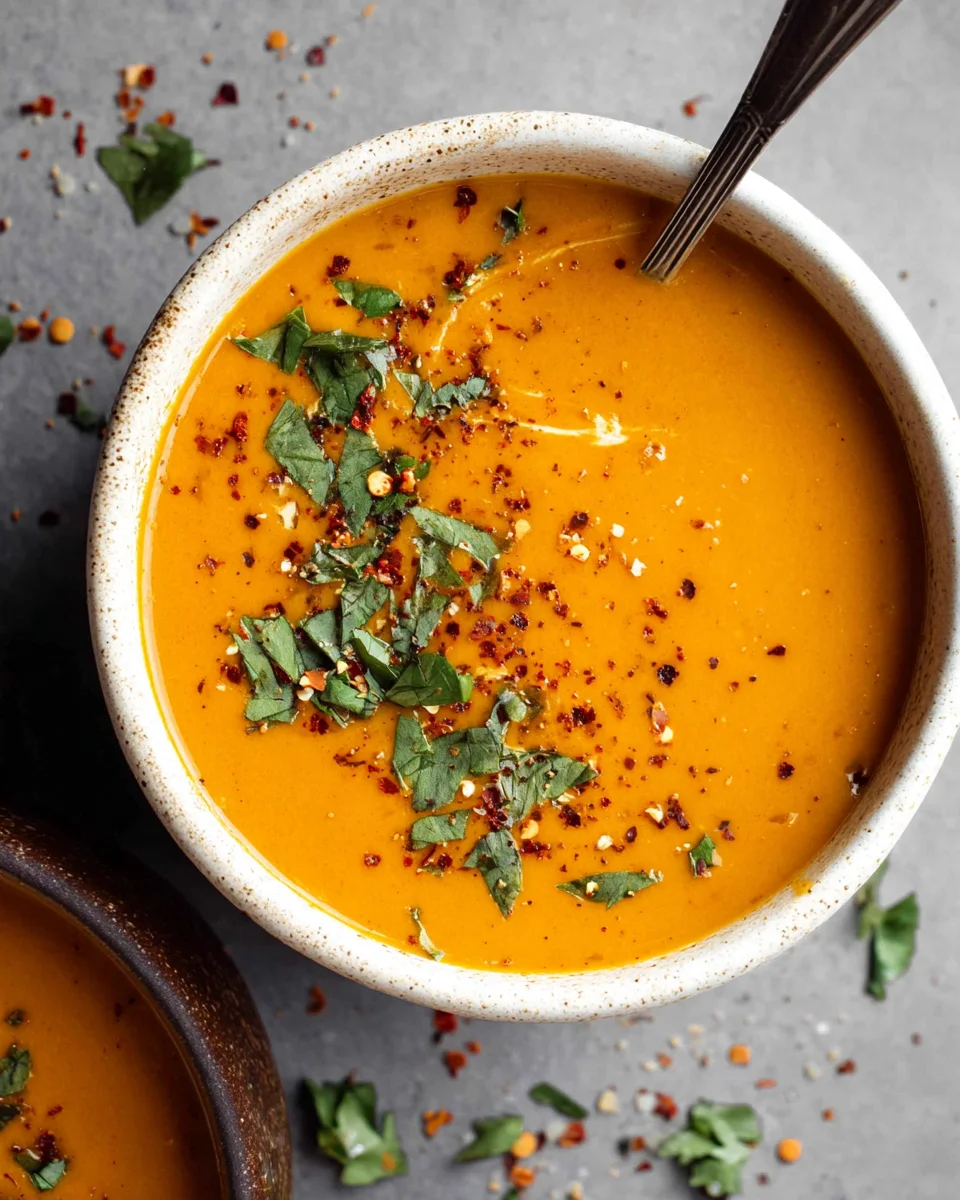 Hearty Red Lentil & Carrot Soup: Easy, Healthy Comfort!