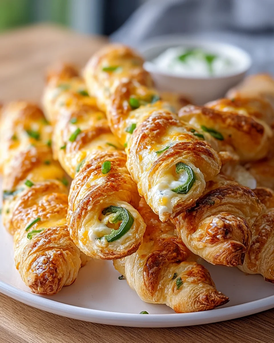 Spicy Cheesy Jalapeno Popper Twists with Savory Beef