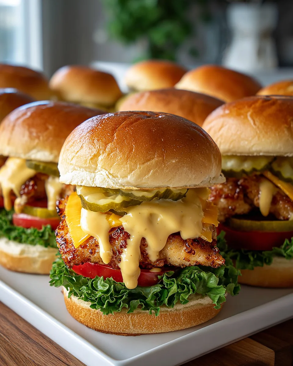 Honey Mustard Chicken Sliders: Ultimate Quick & Easy Recipe