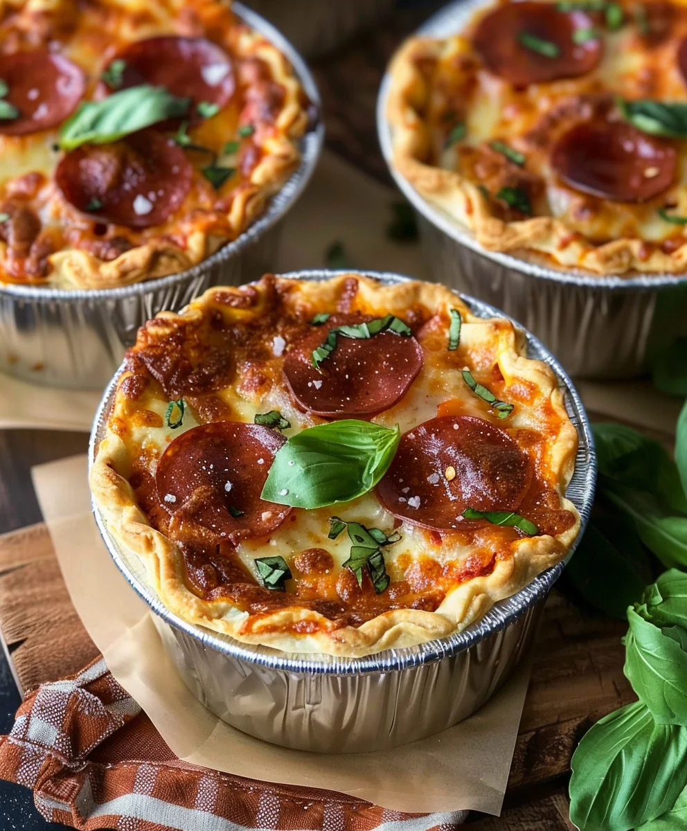 Pizza Pot Pies: Ultimate Beef Comfort Food Mashup!
