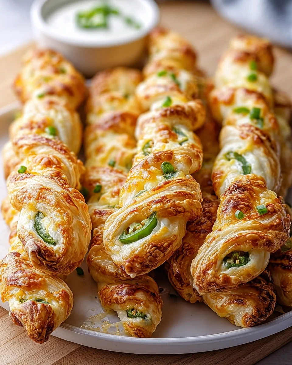 Spicy Cheesy Jalapeno Popper Twists with Savory Beef