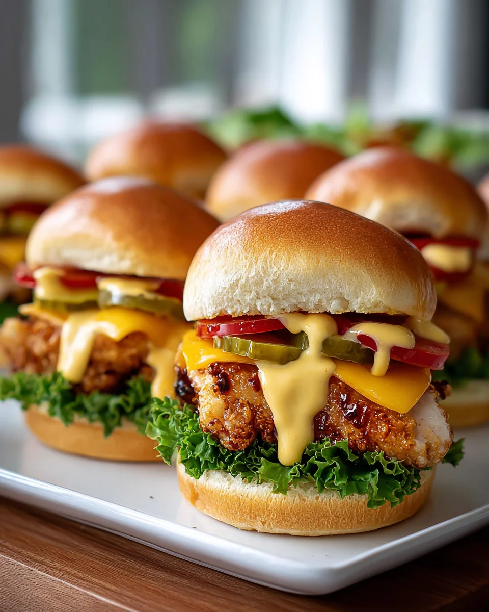 Honey Mustard Chicken Sliders: Ultimate Quick & Easy Recipe