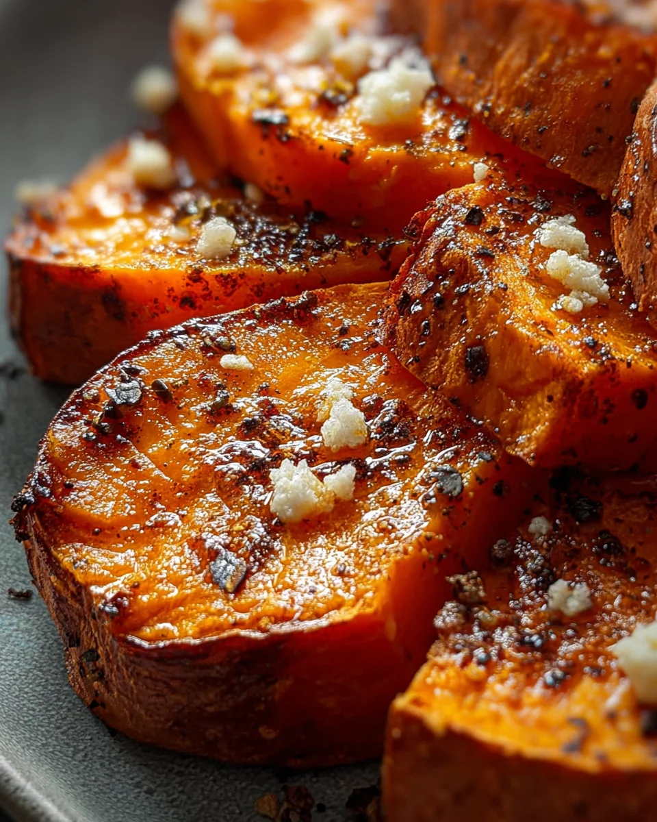 Irresistible Honey Feta Sweet Potato Rounds Recipe!