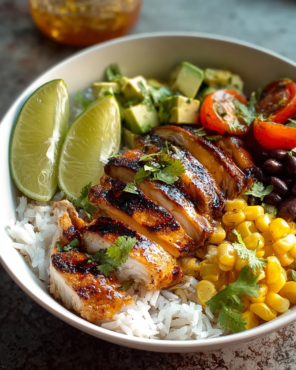Honey Lime Chicken Rice Bowls: Ultimate Flavor Explosion!