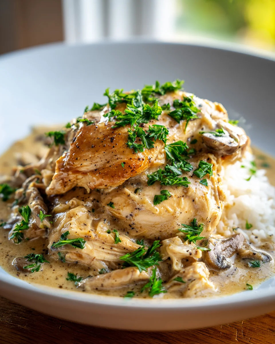 Easy Crockpot Chicken And Gravy: Comfort Food Dinner!