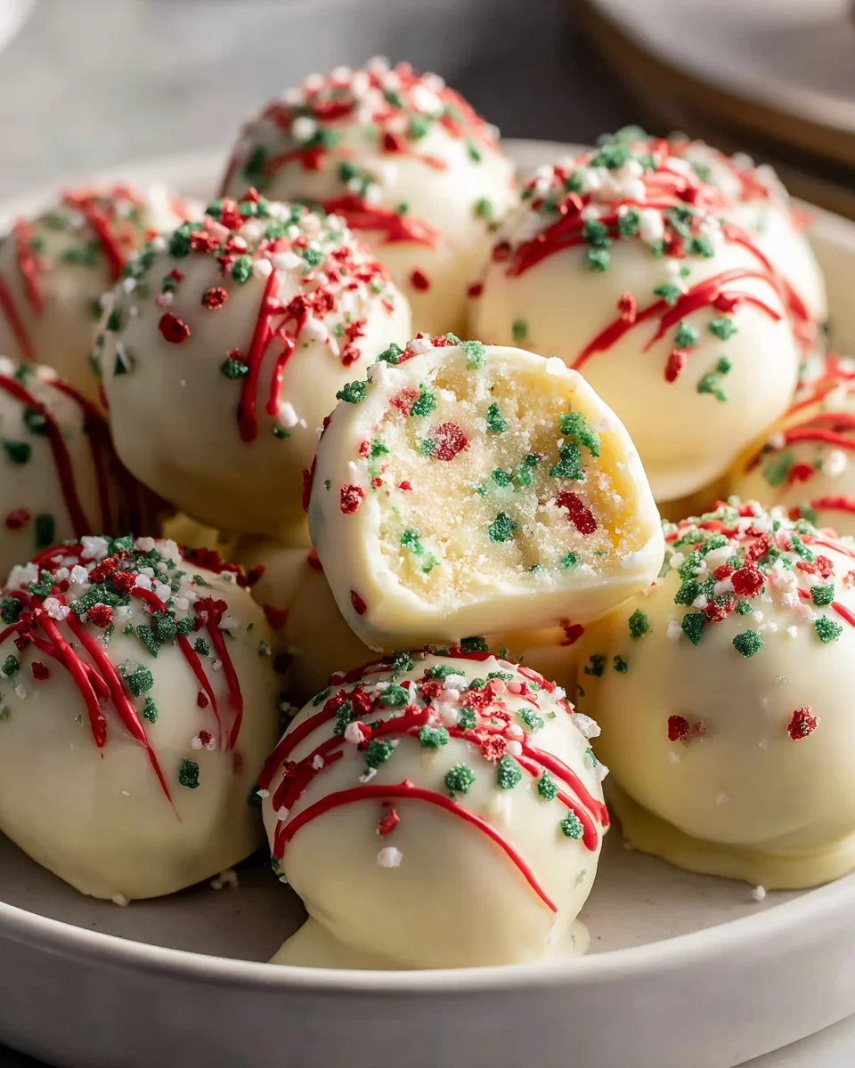 Easy Christmas Tree Cake Truffles: Perfect Holiday Dessert