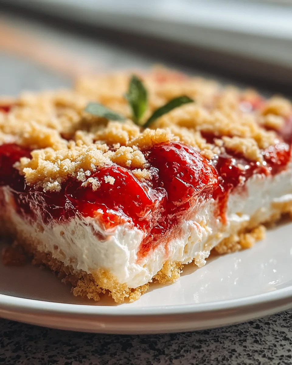 Delicious Strawberry Cheesecake Dump Cake: Quick & Simple