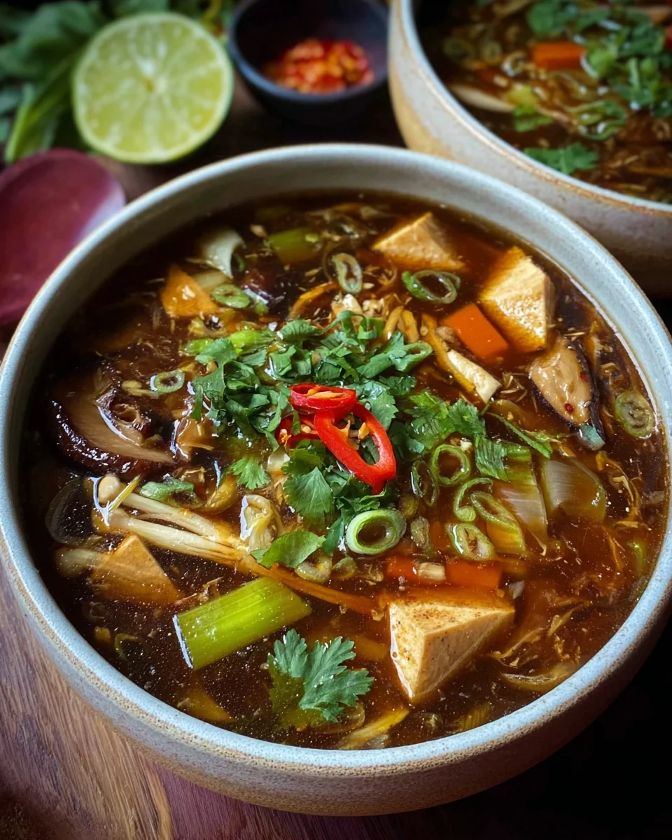 Spicy Hot and Sour Soup – Quick & Delicious Homemade