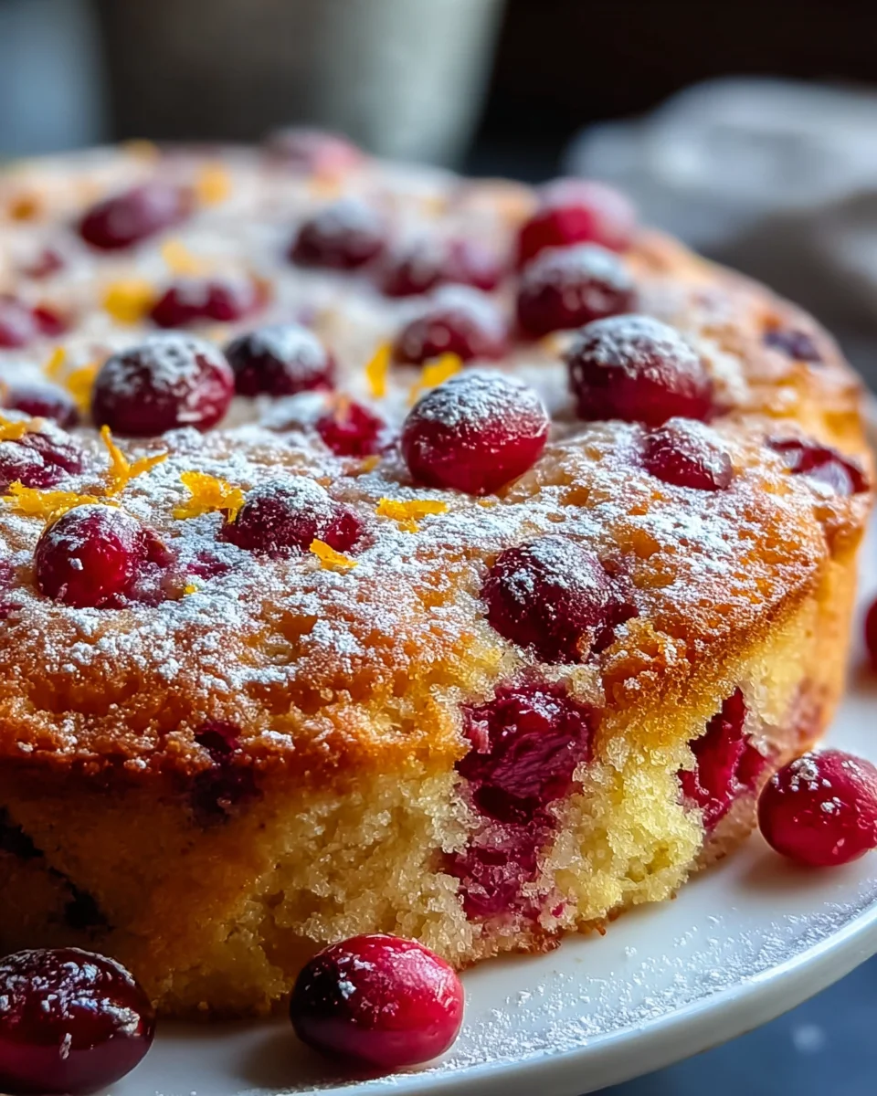 Cranberry Orange Breakfast Cake: A Sweet Start to Your Day