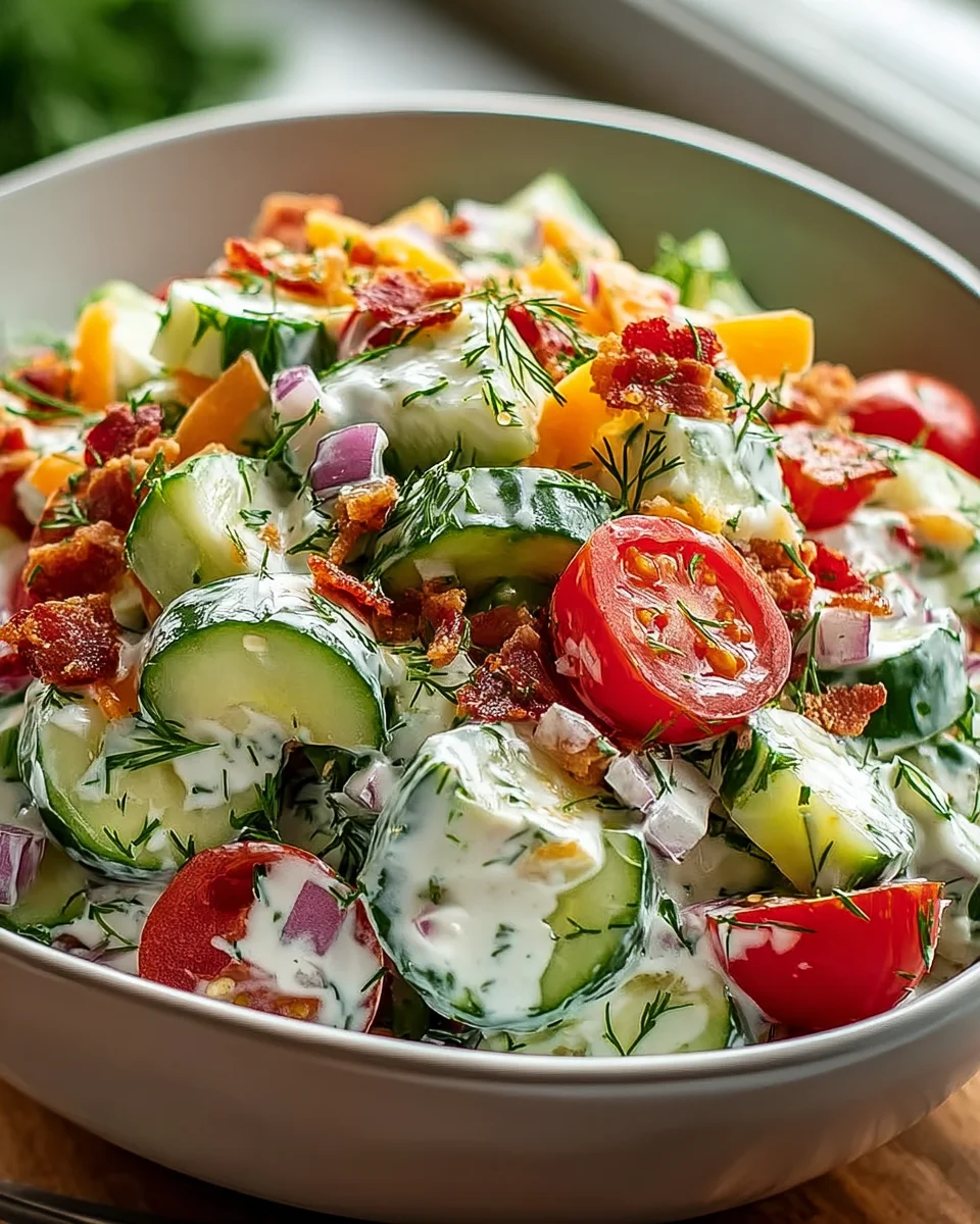 Ultimate Cucumber Ranch Salad: Easy & Addictive Crack Recipe!