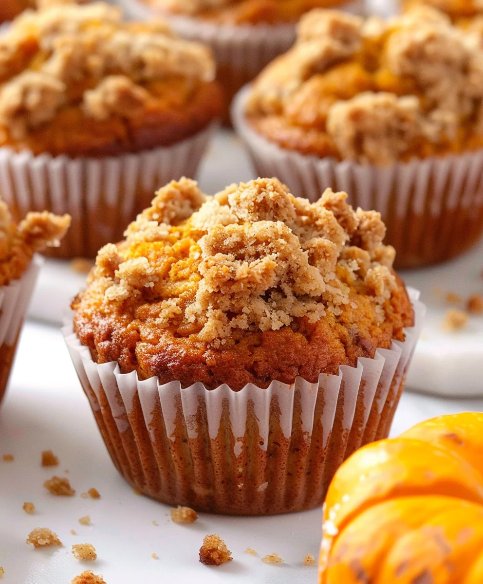 Apple Pumpkin Muffins: Delicious Crumb Topping Recipe!