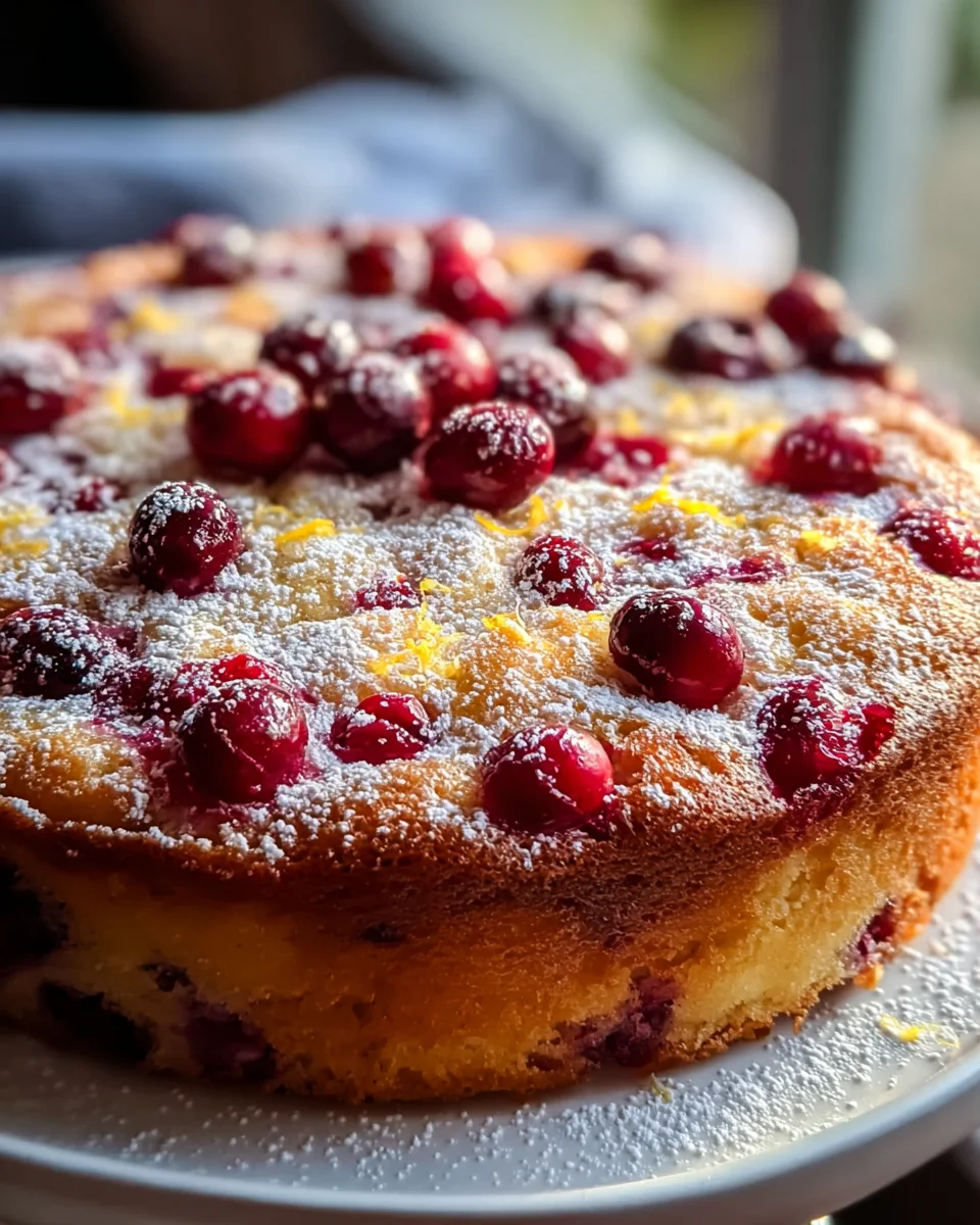 Cranberry Orange Breakfast Cake: A Sweet Start to Your Day