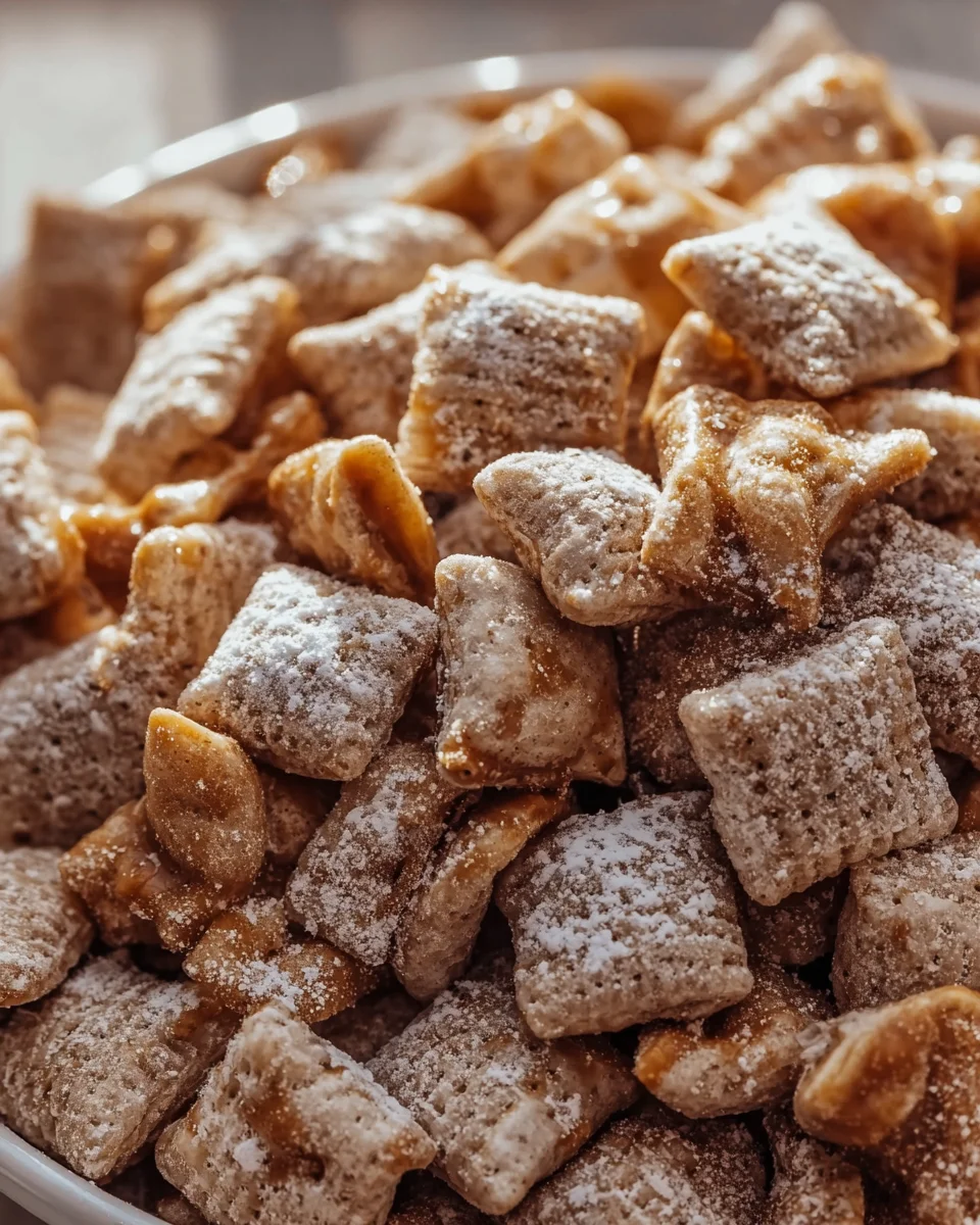 Caramel Apple Puppy Chow: Sweet, Crunchy, Irresistible!