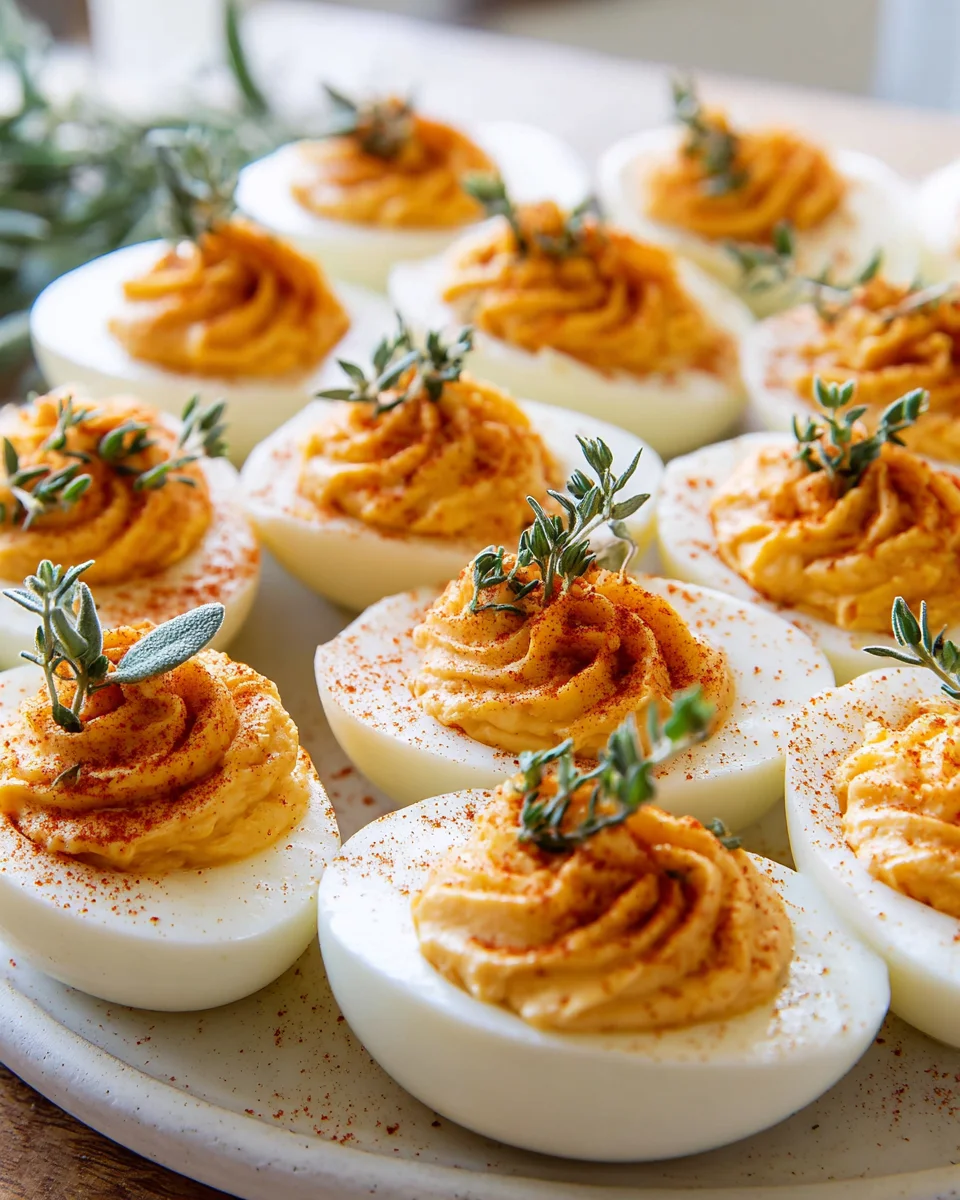 Thanksgiving Deviled Eggs: Festive & Delicious Holiday Appetizer