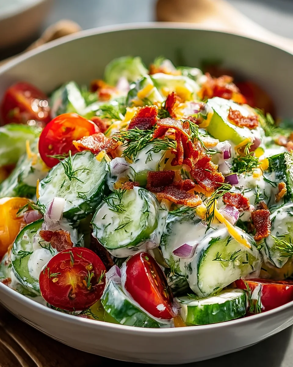 Ultimate Cucumber Ranch Salad: Easy & Addictive Crack Recipe!