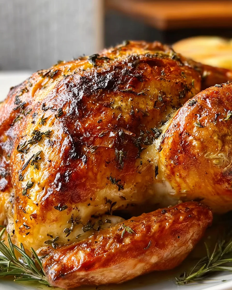 Juicy Garlic Thanksgiving Turkey: Your Holiday Centerpiece